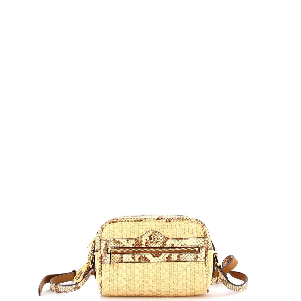 Gucci Ophidia Shoulder Bag Raffia With #219942G96B